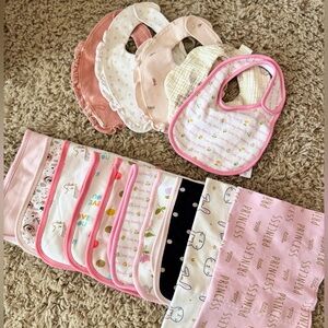 Infant bib/burp cloth